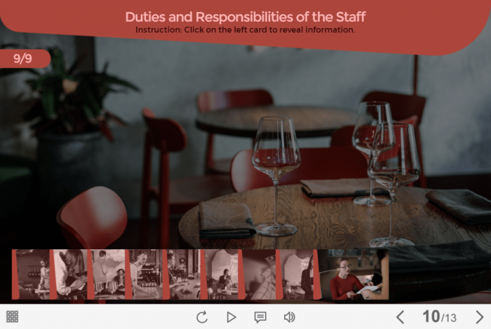 Restaurant Flip Cards — Storyline 3 / 360 Template-58379