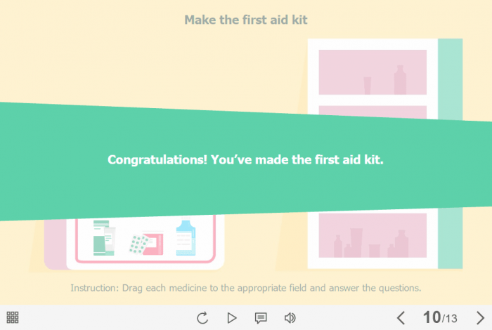First Aid Kit Quiz — Storyline 3 / 360 Template-61153