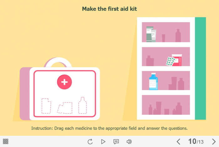 First Aid Kit Quiz — Storyline 3 / 360 Template-61145
