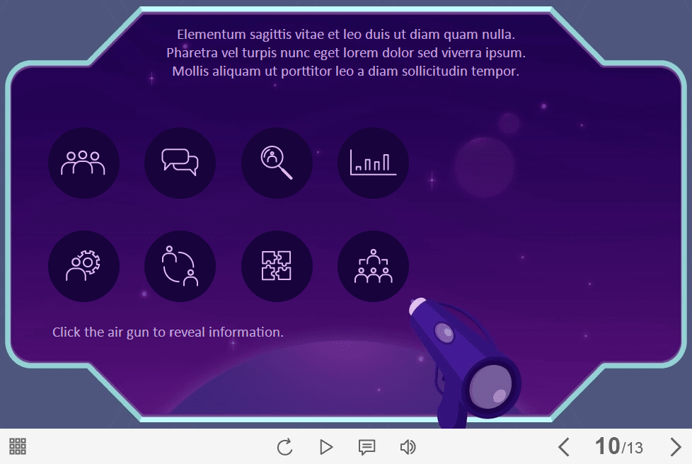 Clickable Space Blaster — Storyline 3 / 360 Template-0
