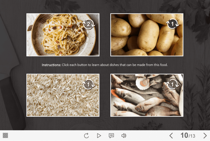 Recipe Cards — Captivate Template-60039