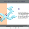 Restaurant Markers — Lectora Template-58416