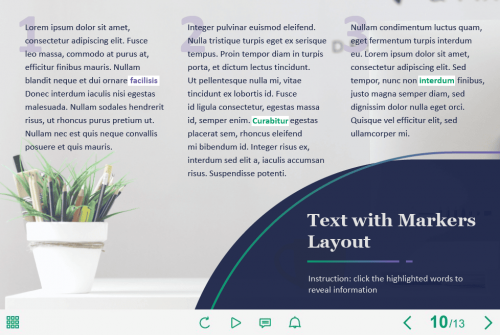 Text Markers — Captivate Template-64149