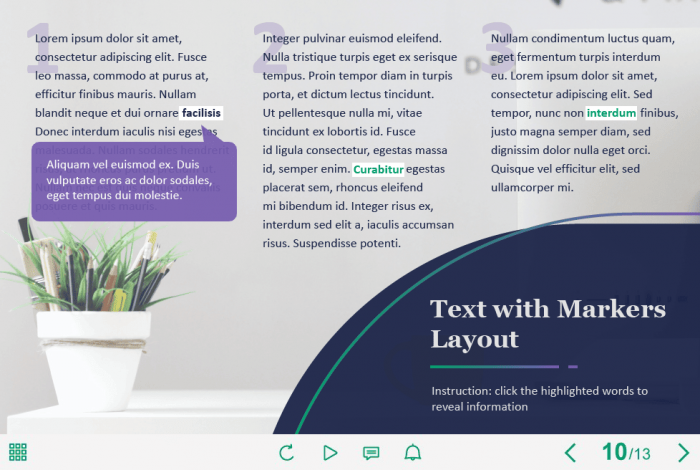 Text Markers — Captivate Template-64150