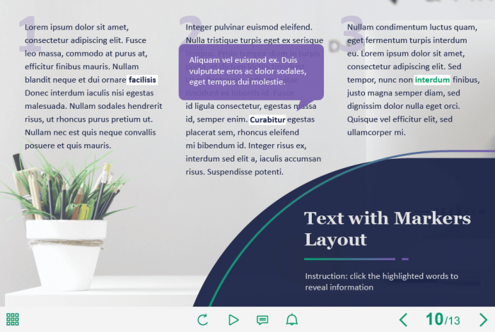 Text Markers — Captivate Template-64151