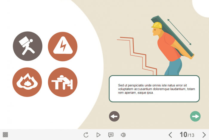 Occupational Safety and Health — Storyline 3 / 360 Template-60079