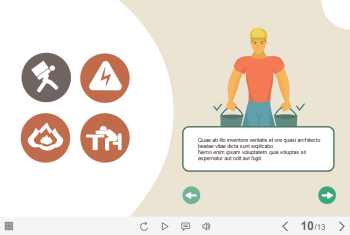 Occupational Safety and Health — Storyline 3 / 360 Template-60080