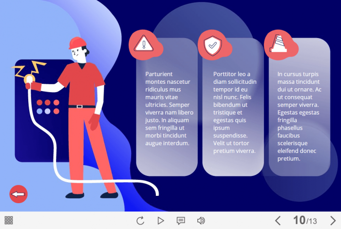 Occupational Safety and Health Slideshow — Storyline 3 / 360 Template-60148