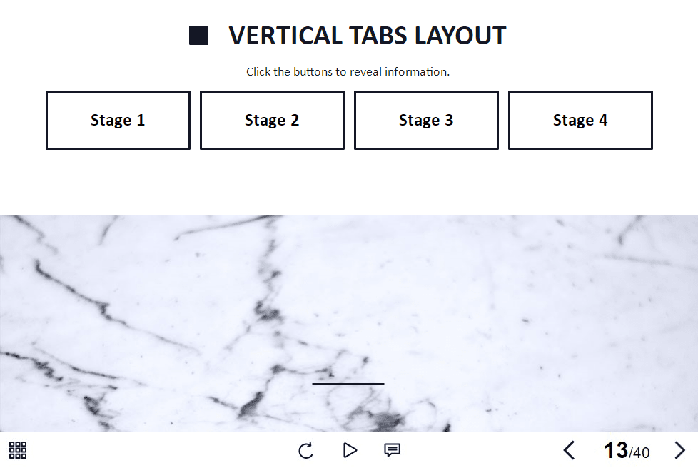 Stage Tabs — Storyline 3 / 360 Template-0