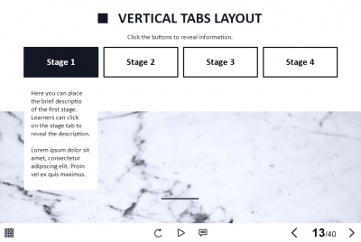 Stage Tabs — Storyline 3 / 360 Template-60278