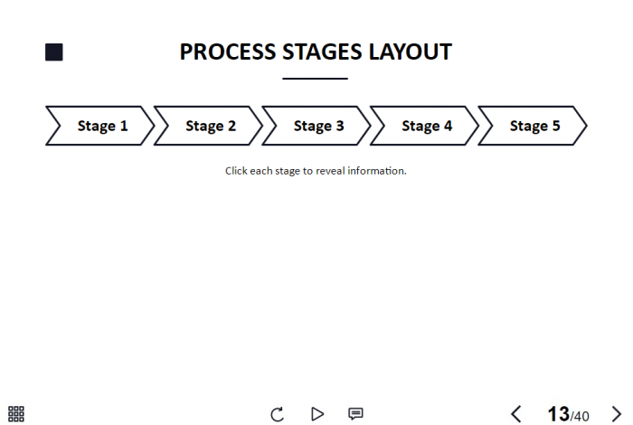 Process Stages Arrow Buttons — Storyline 3 / 360 Template-0
