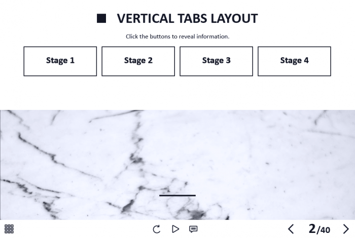 Stage Tabs — Captivate Template-0
