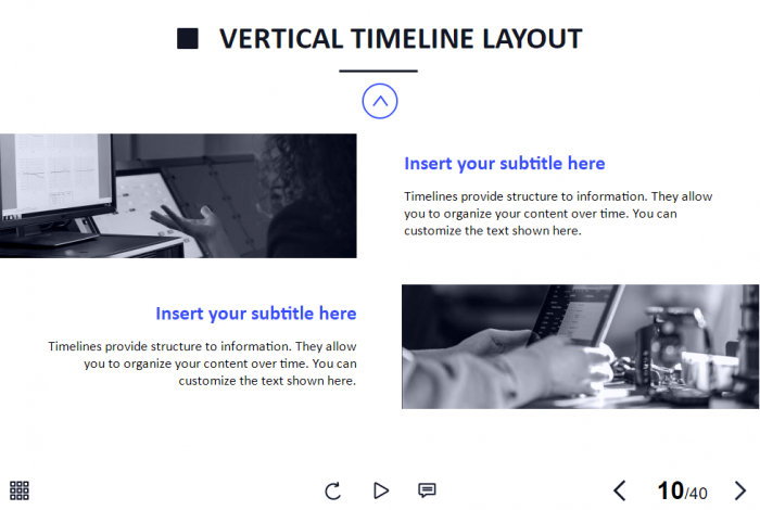 General Business Course Starter Template — Articulate Storyline 3 / 360-60207