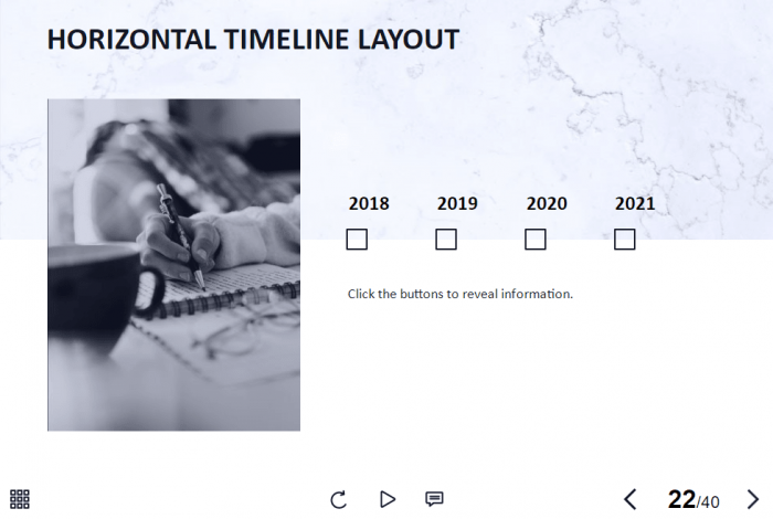 General Business Course Starter Template — Articulate Storyline 3 / 360-60229