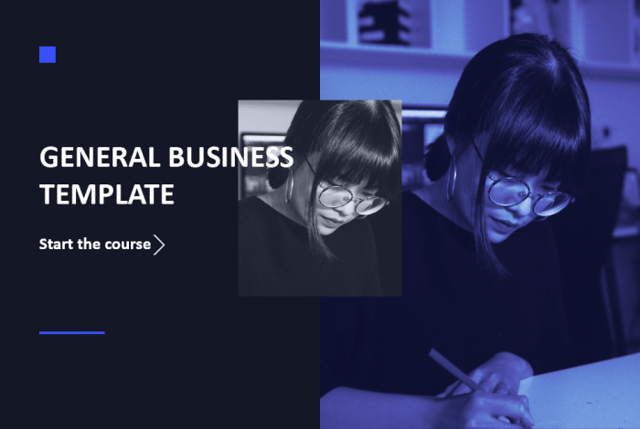 General Business Course Starter Template — Adobe Captivate-0