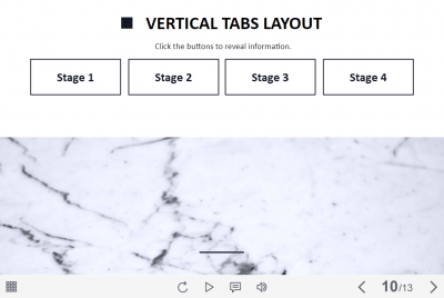 Stage Tabs — Lectora Template-0