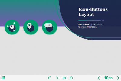 Icon Buttons — Lectora Template-0