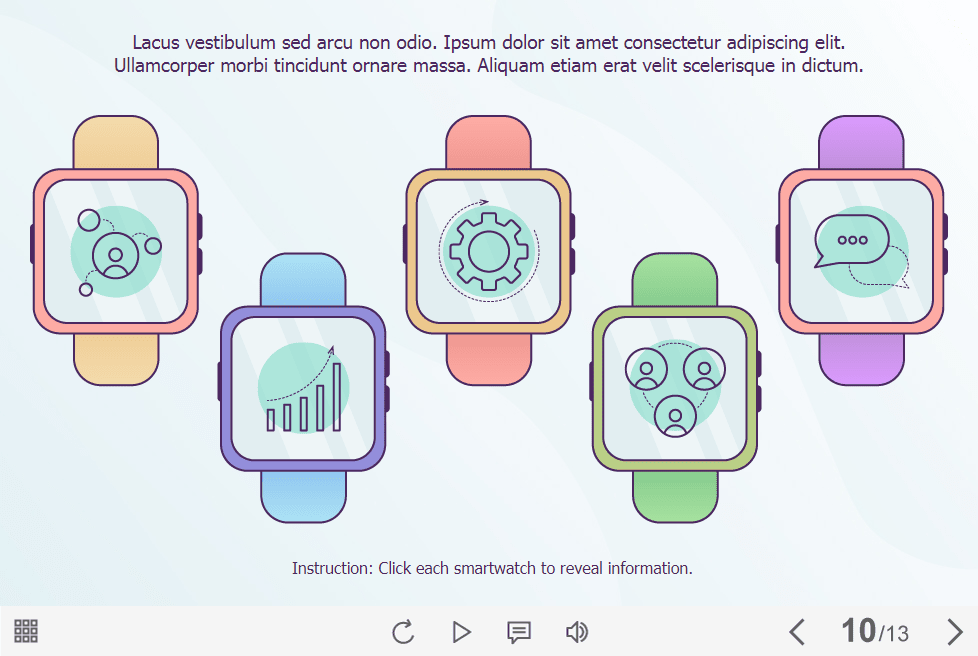 Icons on Smartwatches — Lectora Template-0