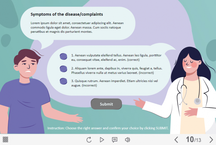 Doctor and Patient Quiz — Storyline 3 / 360 Template-0