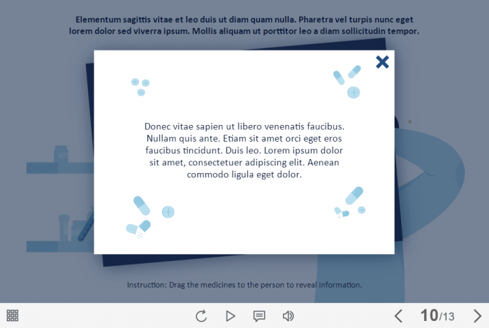 Draggable Medicines — Storyline 3 / 360 Template-61156