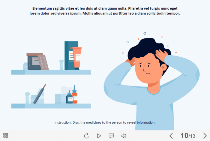 Draggable Medicines — Storyline 3 / 360 Template-61159