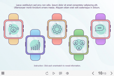 Icons on Smartwatches — Storyline 3 / 360 Template-0