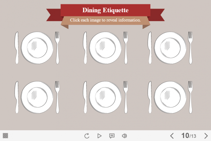 Dining Etiquette — Storyline 3 / 360 Template-0