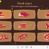 Cards with Steak Types — Lectora Template-61618