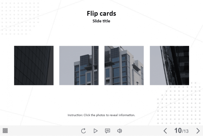 Square Flip Cards — Storyline Template-61903
