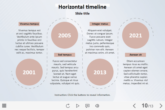 Horizontal Timeline — Storyline Template-61928