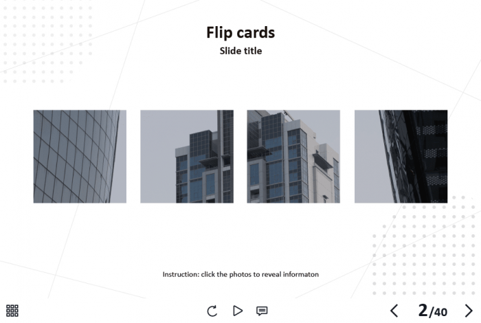 Square Flip Cards — Captivate Template-0