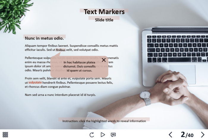 Text Markers — Captivate Template-62076