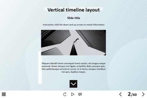 Vertical Slideshow — Captivate Template-0