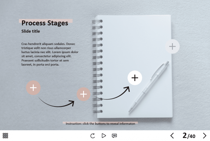 Process Stages — Captivate Template-62129