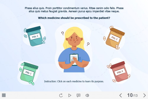 Medicines Quiz — Captivate Template-0