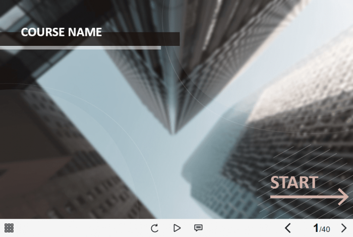 Global Business Course Starter Template — Articulate Storyline-61803