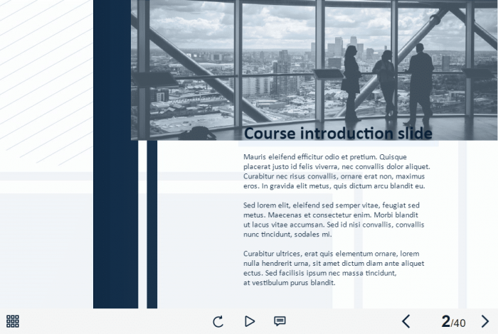 Global Business Course Starter Template — Articulate Storyline-61804