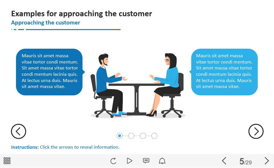 Approaching the Customer Dialogue — Captivate Template-0
