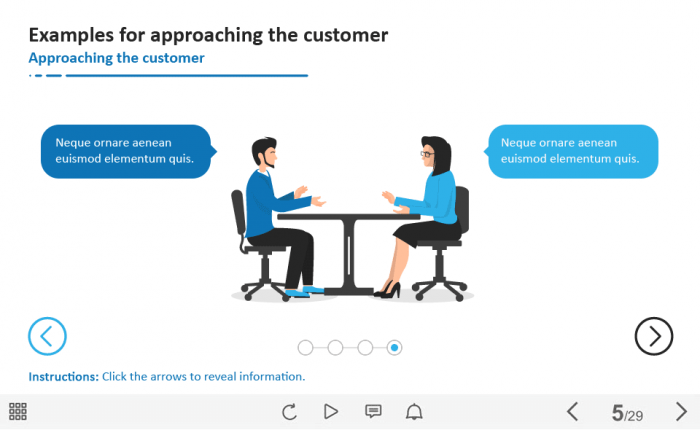 Approaching the Customer Dialogue — Captivate Template-62451
