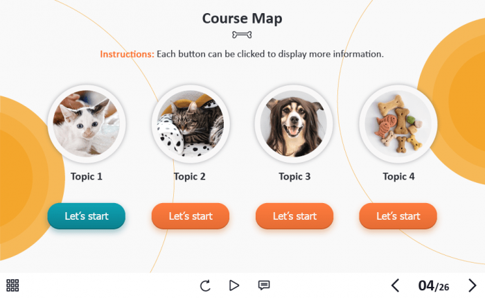 Zoology / Veterinary Course Starter Template — Adobe Captivate 2019-62610