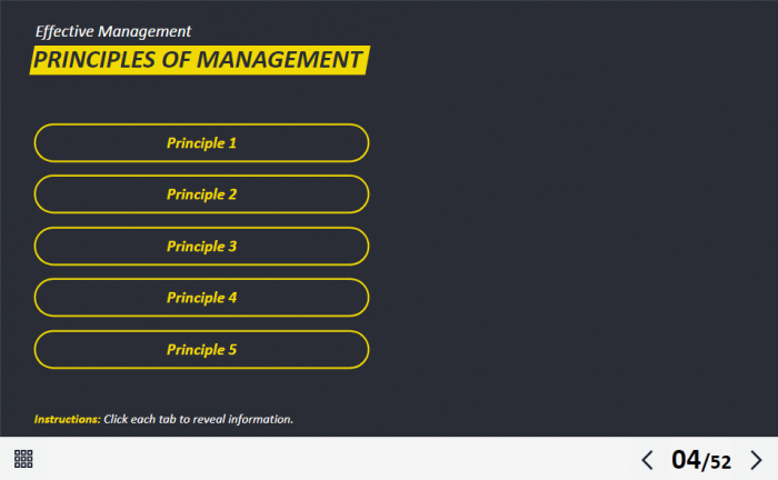 Management and Finances Course Starter Template — Ispring Suite / PowerPoint-62746