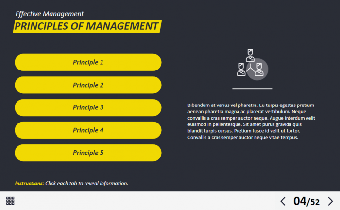 Management and Finances Course Starter Template — Ispring Suite / PowerPoint-62748