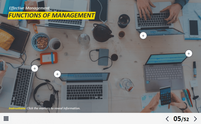 Management and Finances Course Starter Template — Ispring Suite / PowerPoint-62749