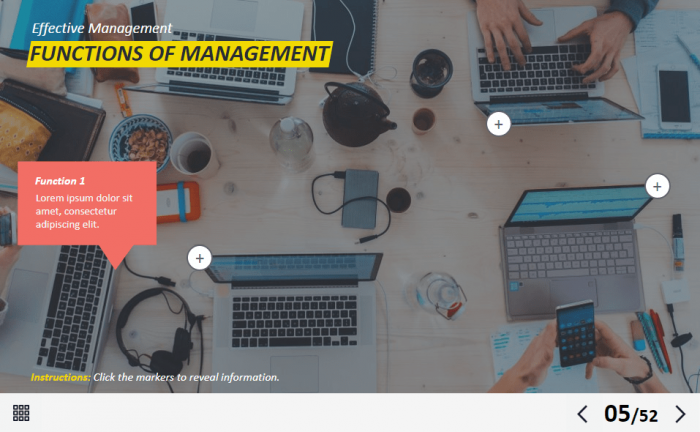 Management and Finances Course Starter Template — Ispring Suite / PowerPoint-62750