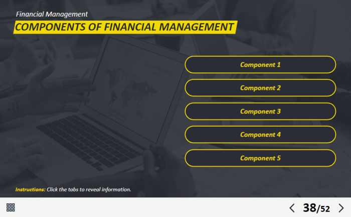 Management and Finances Course Starter Template — Ispring Suite / PowerPoint-62822