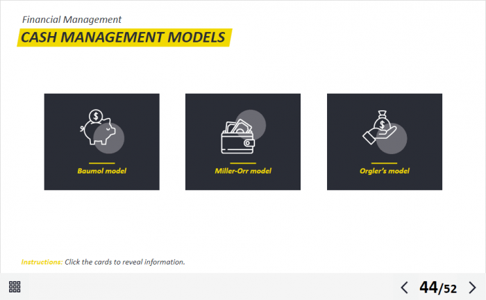 Management and Finances Course Starter Template — Ispring Suite / PowerPoint-62834