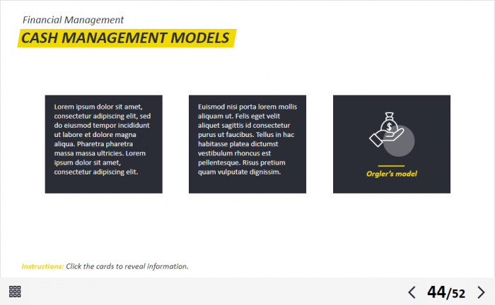 Management and Finances Course Starter Template — Ispring Suite / PowerPoint-62835