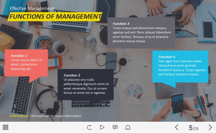 Management Function Markers — Captivate Template-62988