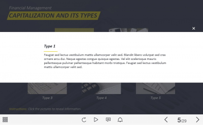 Clickable Images — Captivate Template-63132