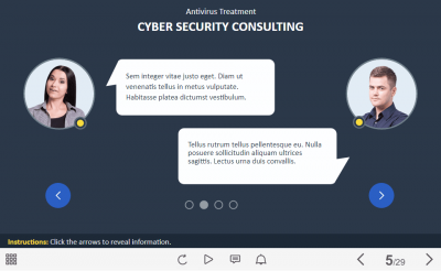 Cybersecurity Consulting — Lectora Template-62594